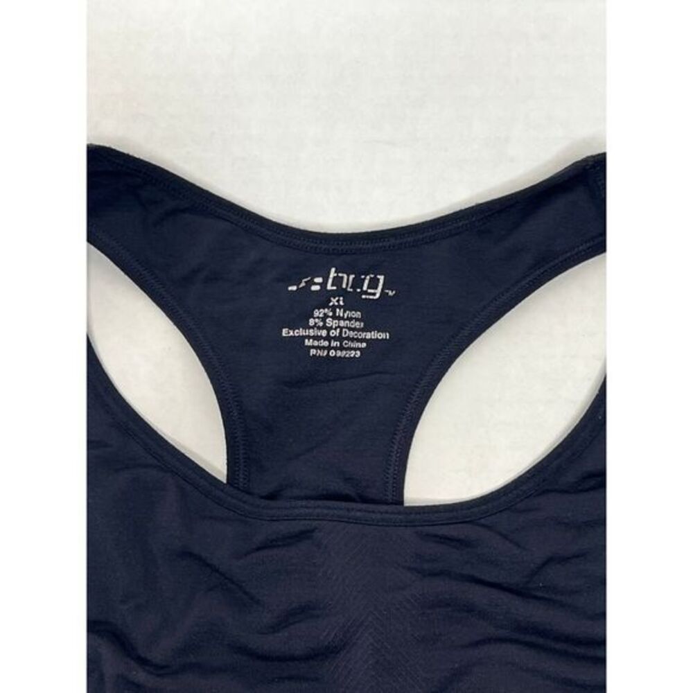 bgc Women's Black Razorback Sports Bra Nylon & Spandex - Size XL - Picture 4 of 6